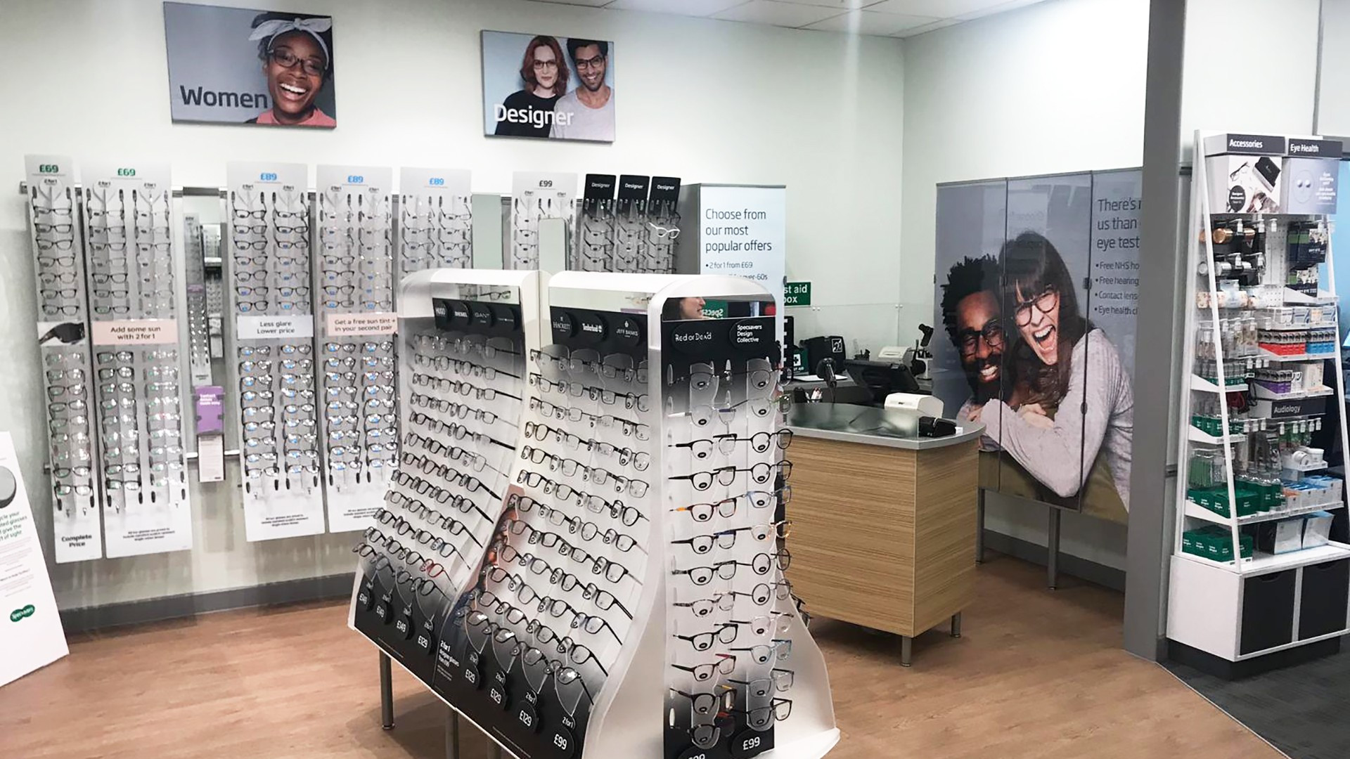 Specsavers Sainsbury's Roll Out by Monaghans